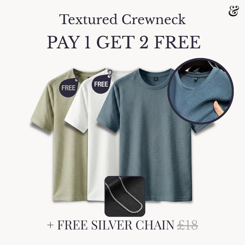 Textured Crewneck Spring Bundle