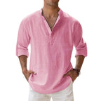 The Relaxed Linen Henley
