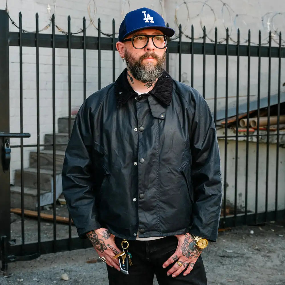 The Waterproof Waxed Blouson