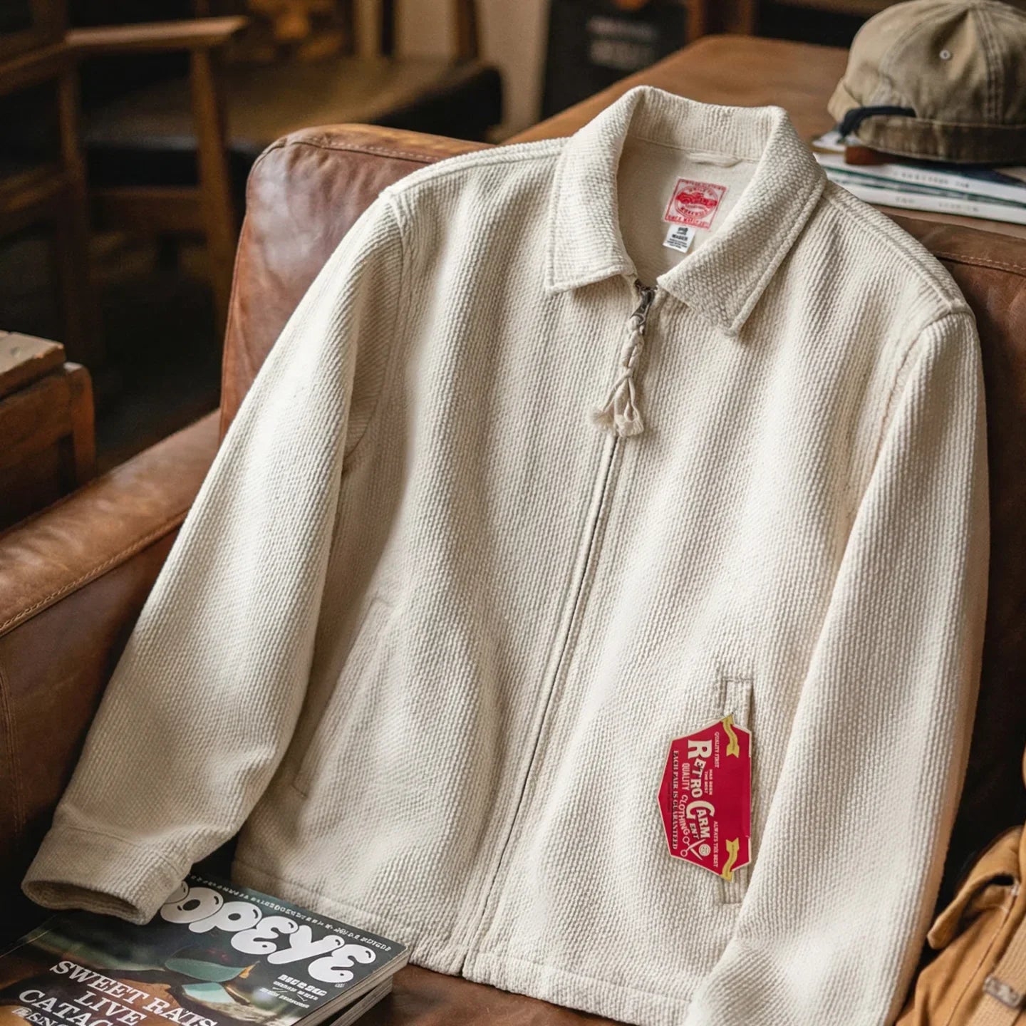 The Heavyweight Canvas Zip Jacket