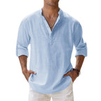 The Relaxed Linen Henley