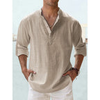 The Relaxed Linen Henley