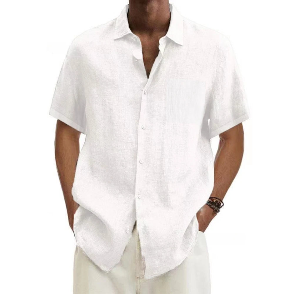 The Relaxed Cotton-Linen Shirt